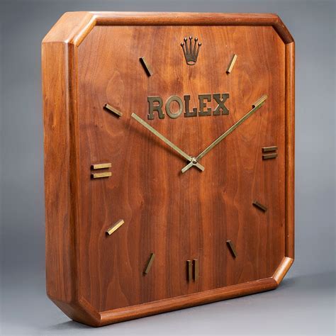 vintage rolex wall clocks.